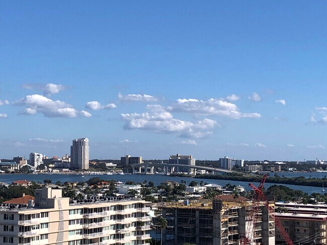 View looking toward downtown Clearwater - 400 Island Way