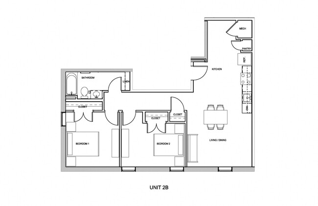 Floorplan - The Flats at Sandy Spring (Seniors 62+)