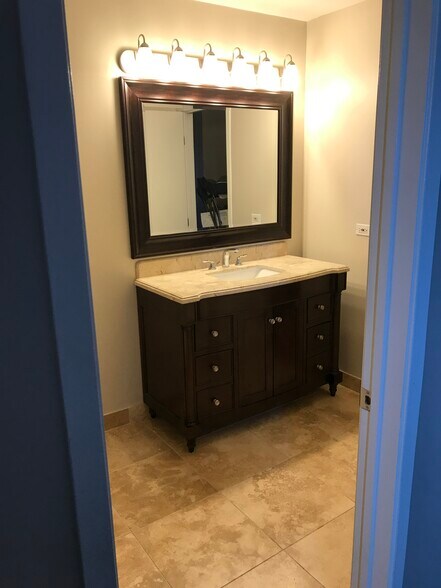 Master bathroom vanity - 811 S Lytle St