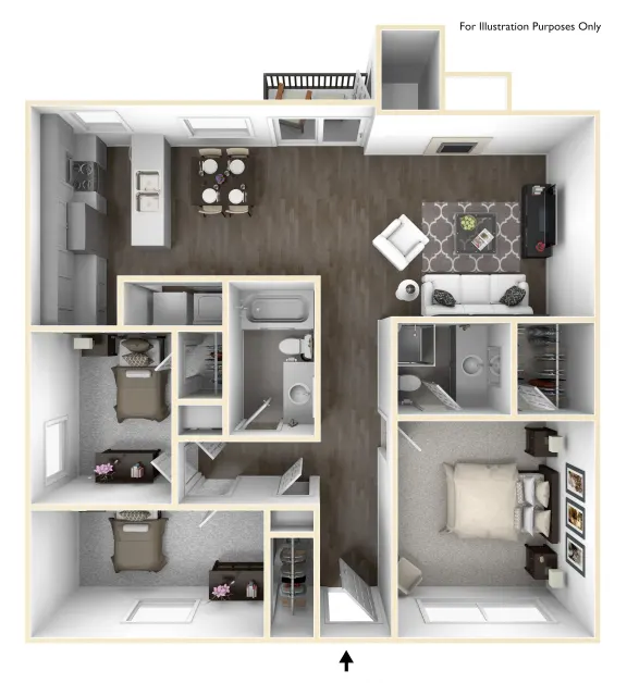 Floorplan - The Palms