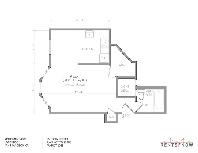 Floorplan - 140 Duboce