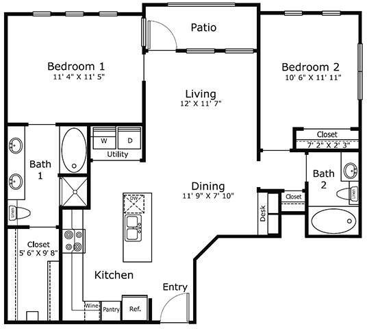 Floorplan - Midtown One80