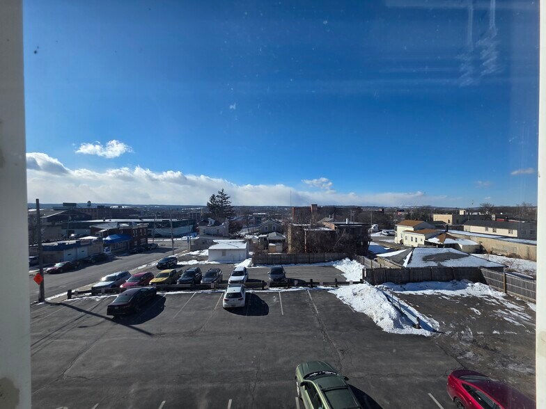 View out of the rear windows - 809A N Salina St