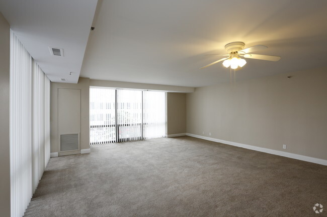 2BR, 1.5BA - 1,199SF - W3NE - Living Room - Twin Towers Place