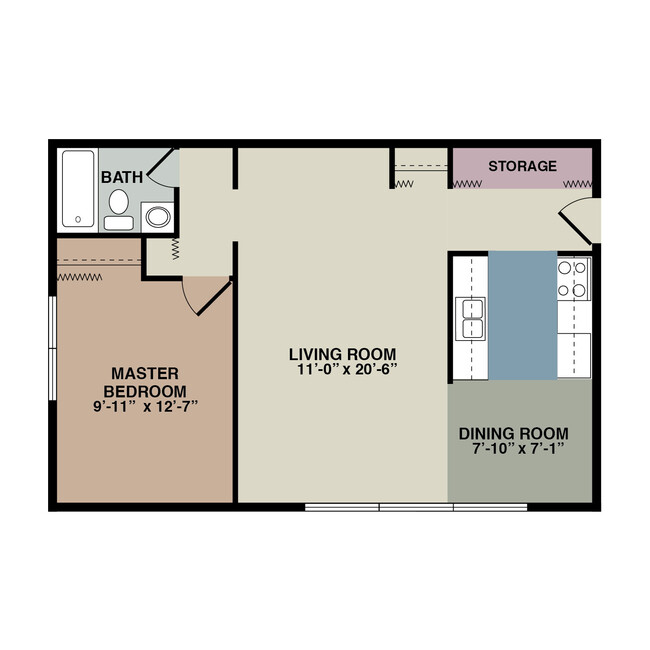 Floorplan - Sahlman Townhouses West