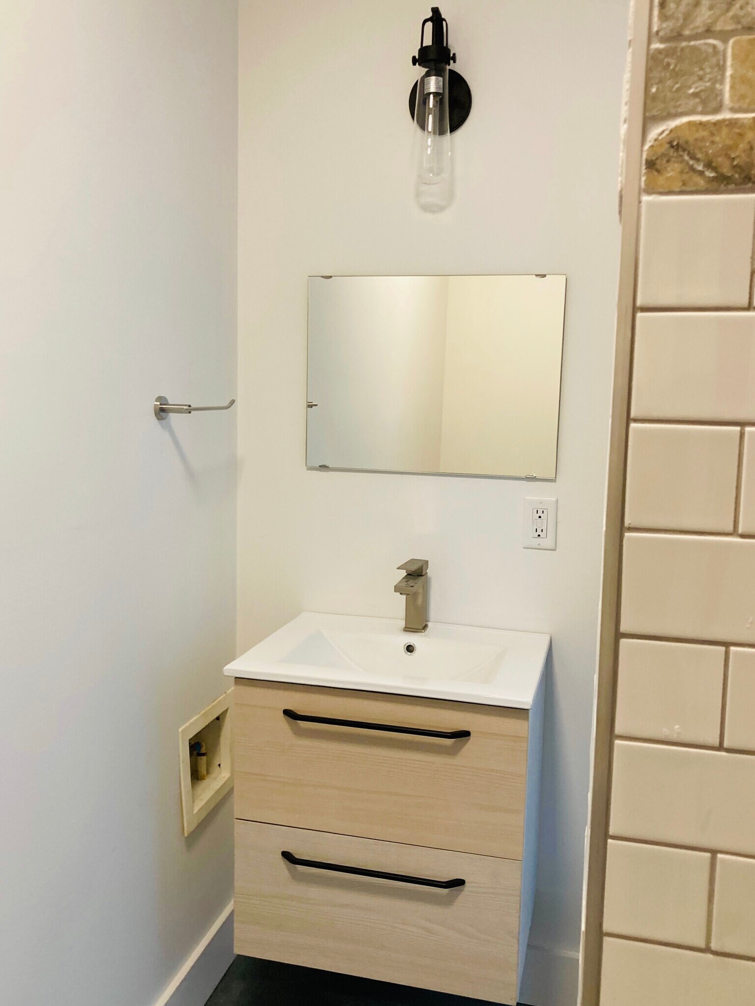 Floating Vanity in Primary bath - 1311 Blair St