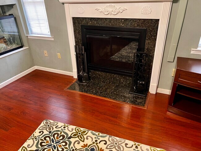 Granite fireplace - 64 Island Dr