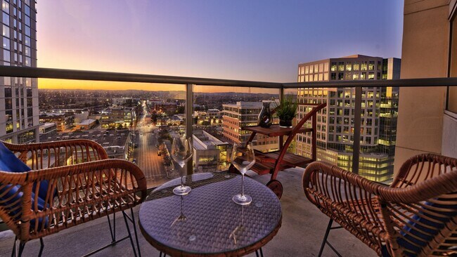 Spend the evening enjoying the sunset over downtown Austin - The Monarch by Windsor