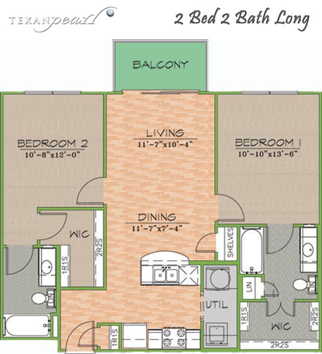 Floorplan - Texan Pearl
