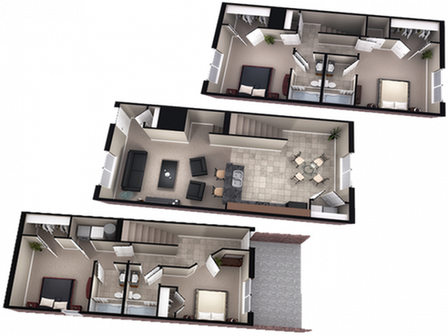 4BR/4BA - Canterwood - Townhomes by Element Communities Columbia ...