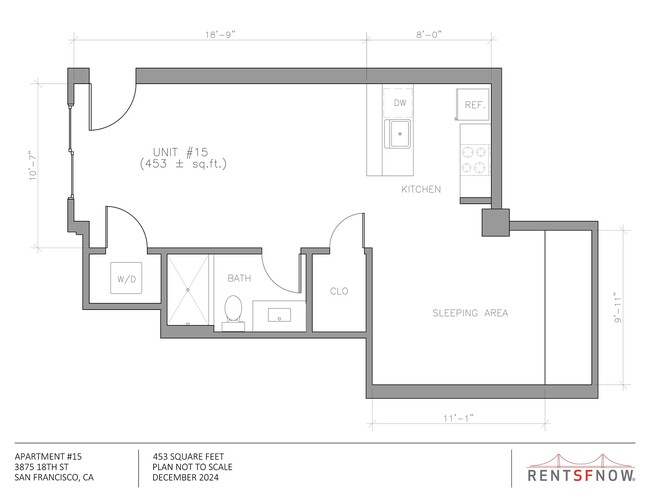 Floorplan - 3875 18th Street