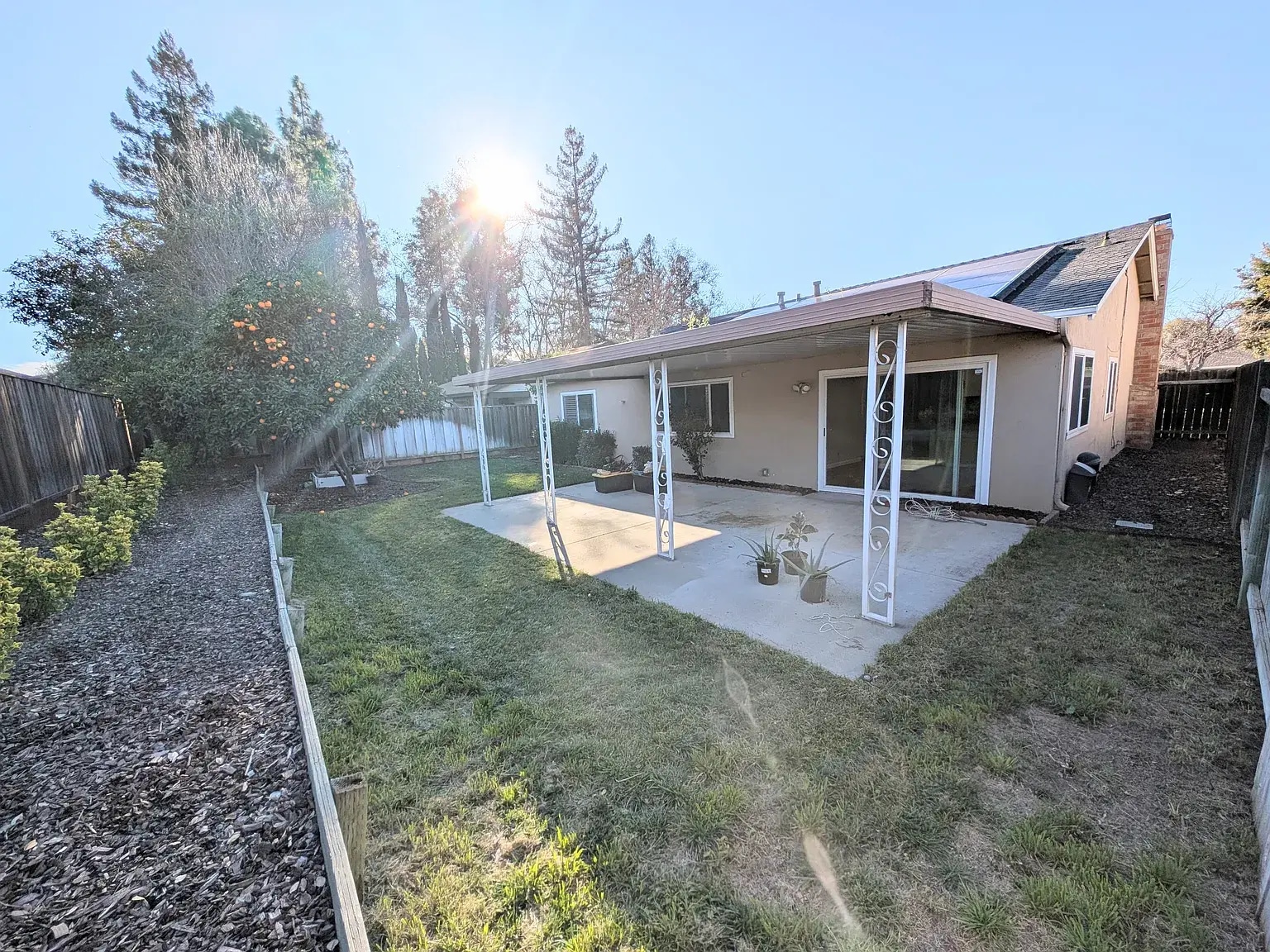 backyard view 1 - 130 Avenida Espana