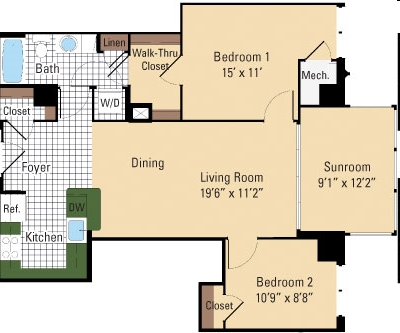 Tennyson - Parc Rosslyn Apartments