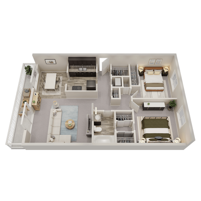 Floorplan - Weston Park Apartments