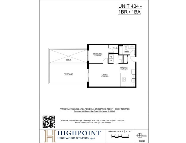 Floorplan - HIGHPOINT Highwood Station 440
