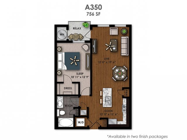 Floorplan - AMLI Riverfront Park