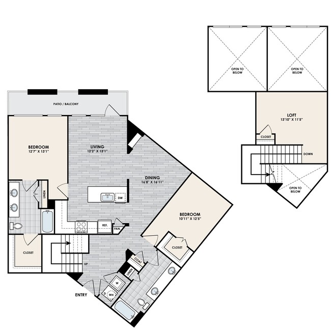 Floorplan - Vantage at Spring Creek