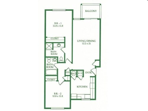 2BR/2BA - Crooked Oak at Loma Verde Preserve Apartment Homes