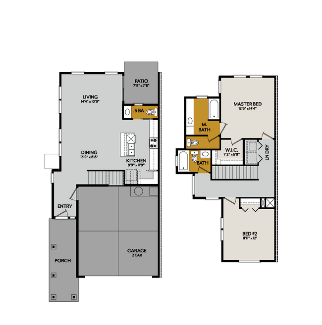 Floorplan - Olympus at Ten Mile