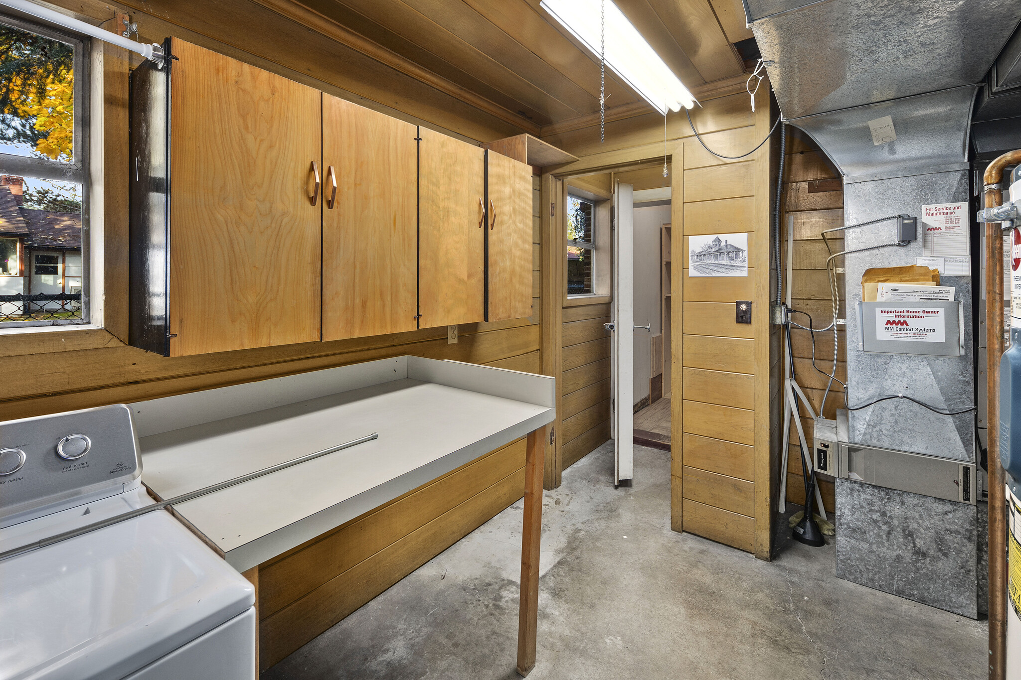 laundry and furnace room - 16758 45th Ave NE