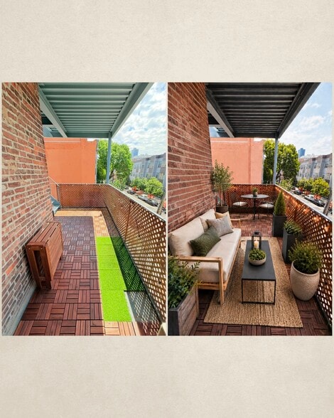 Terrace/Outdoor Space / Virtually Staged Terrace - 278 Monmouth St