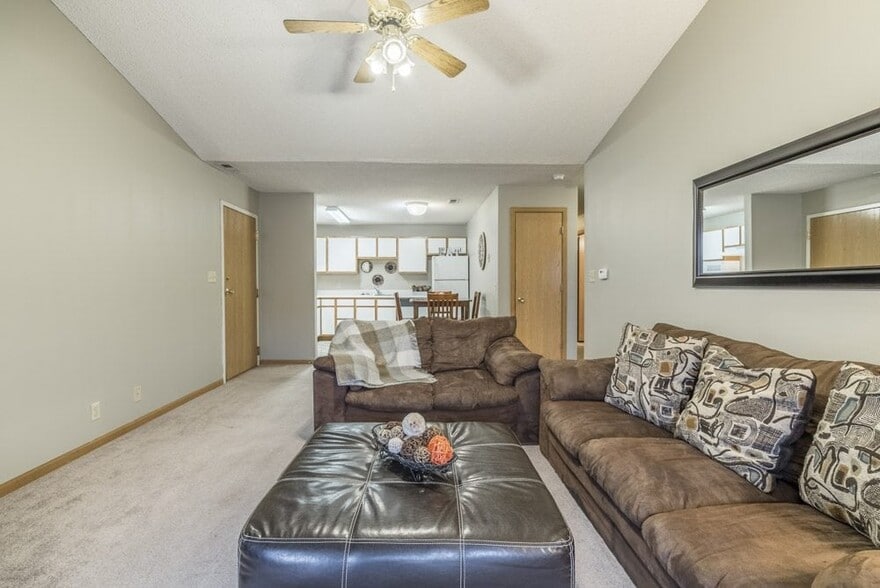 At Fountain Glen Apartments, we offer comfortable living with spacious interiors and a welcoming community atmosphere. - Fountain Glen