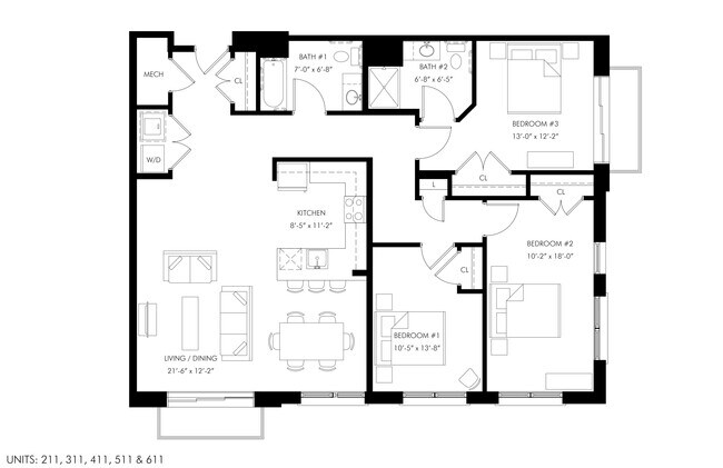 Floorplan - Wall Street Place