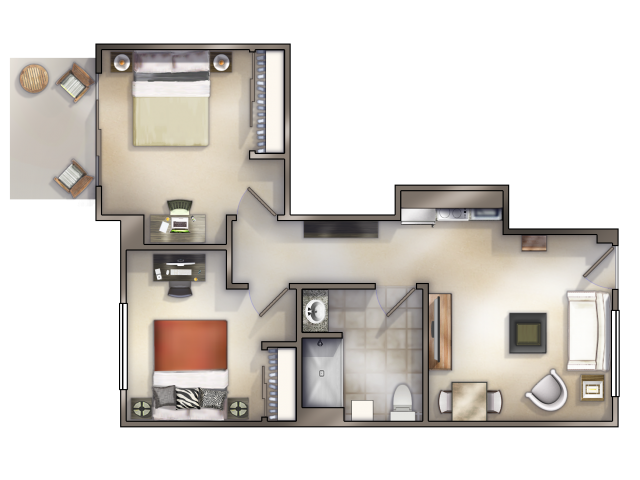 Floorplan - Bayview Tower Condominiums