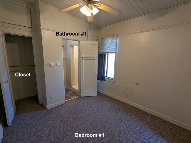 Primary (Master) Bedroom #1 - 1311 E 8th St