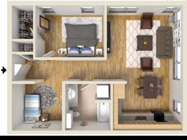 Floorplan - Central Eastside Lofts