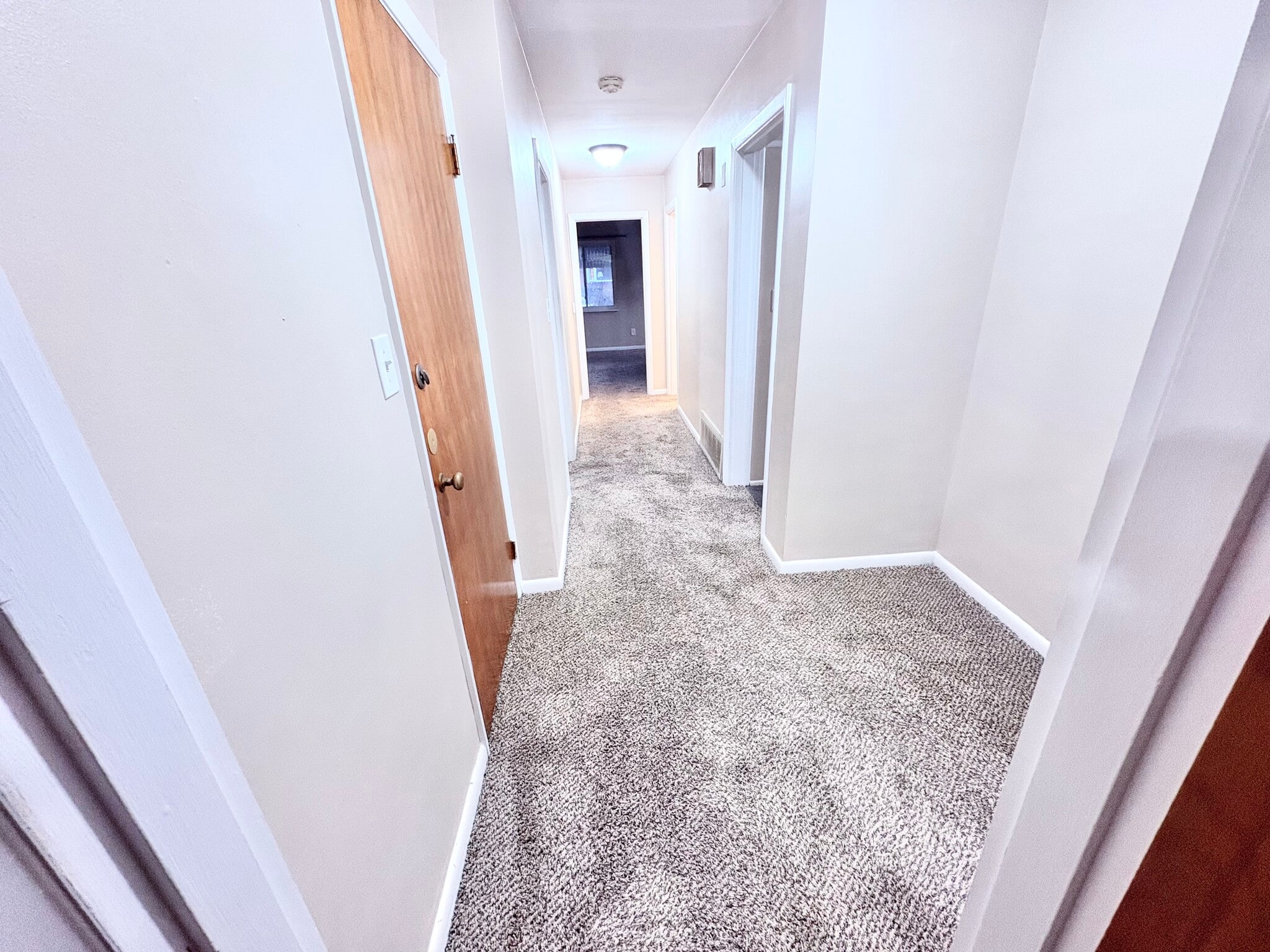 Hallway - View from bedroom 2 to living room - 3129 Hassler St