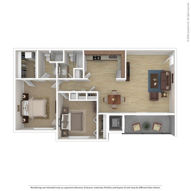 Floorplan - 7 Pointe Apartments