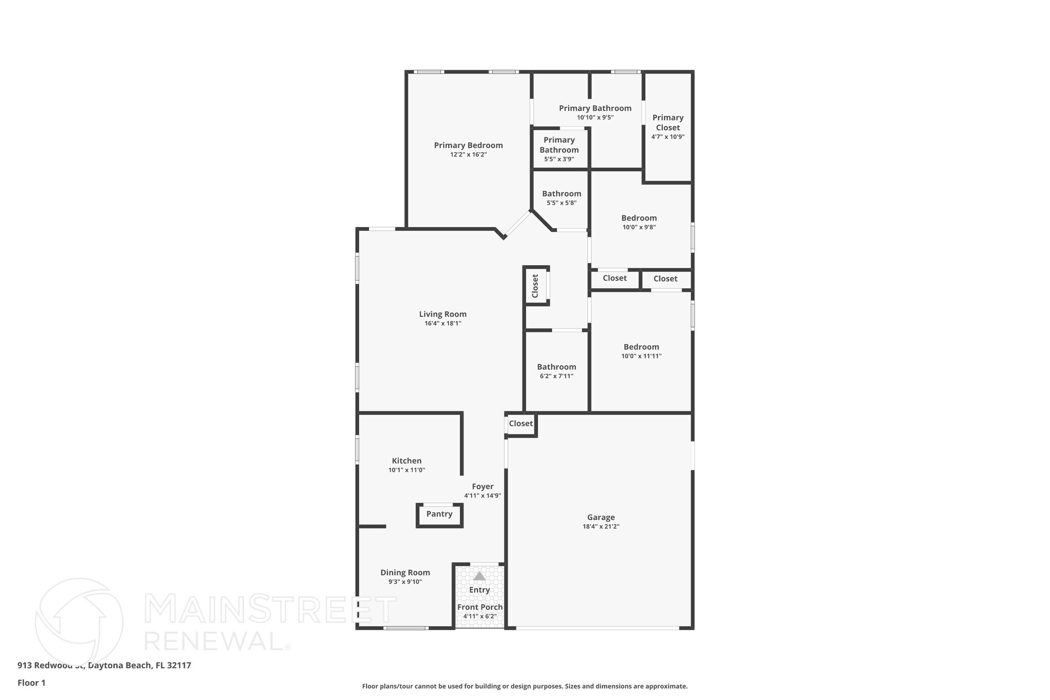 Building Photo - 913 Redwood St