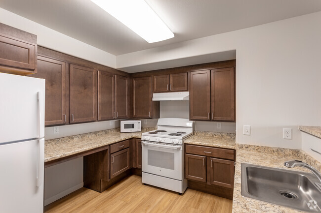 1BR, 1BA - 607SF - Vista Rose Senior Apartments