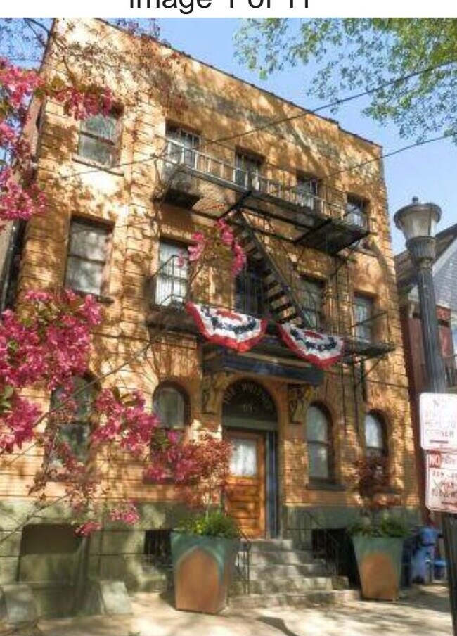 Beautiful brick apartment building built in the 1920s. Part of Buffalo history as a hotel. - 65 Whitney Plz