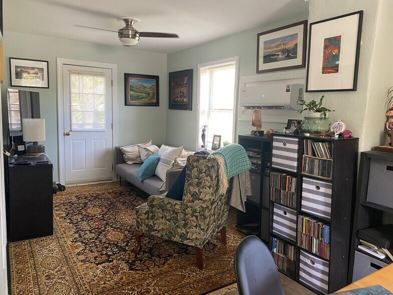 Wall mounted mini-split provides heating and cooling - 208 Meade Ave