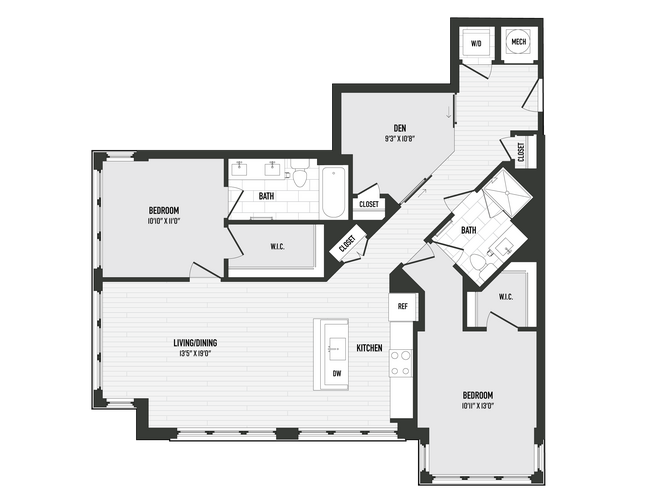 Floorplan - Coda at Bryant Street