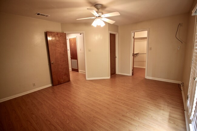 Looking into the large master closet - 141 E Boyd Dr