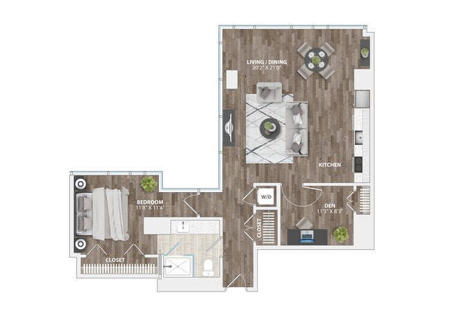 Floorplan - 1305 Dock Street