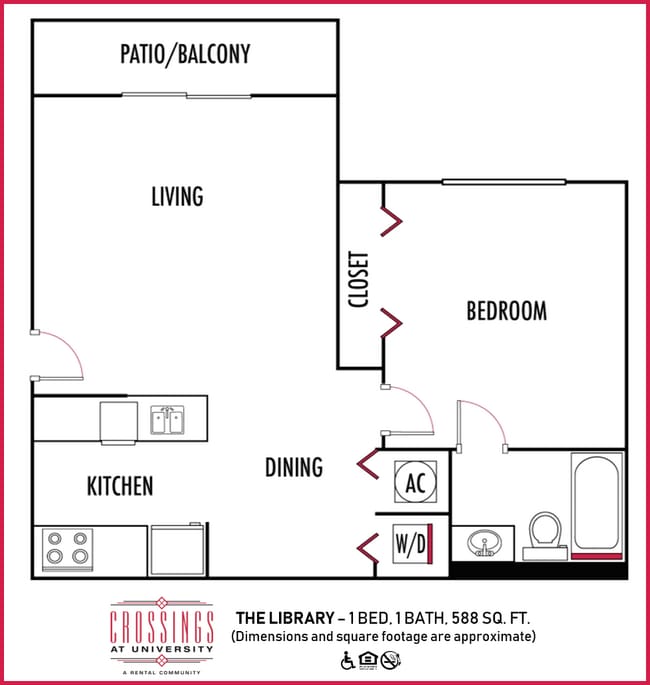 Floorplan - Crossings at University