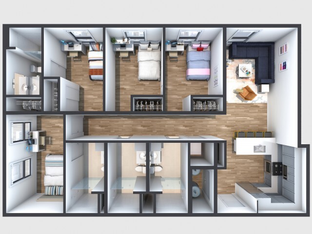 Floor Plan 4C - The Walk