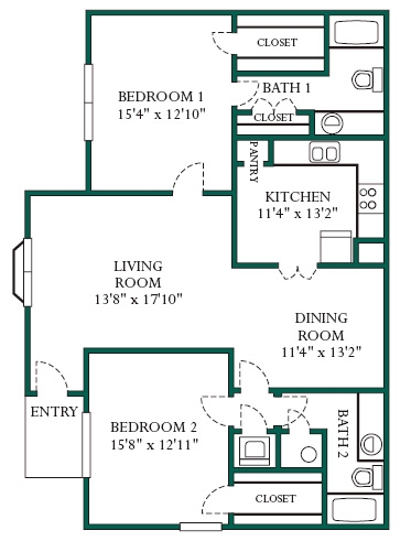 2BR/2BA - Braeswood Park Condominiums