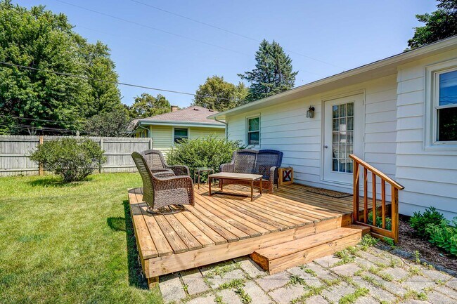 Deck off Office/Dining Room - 460 Hilton Dr