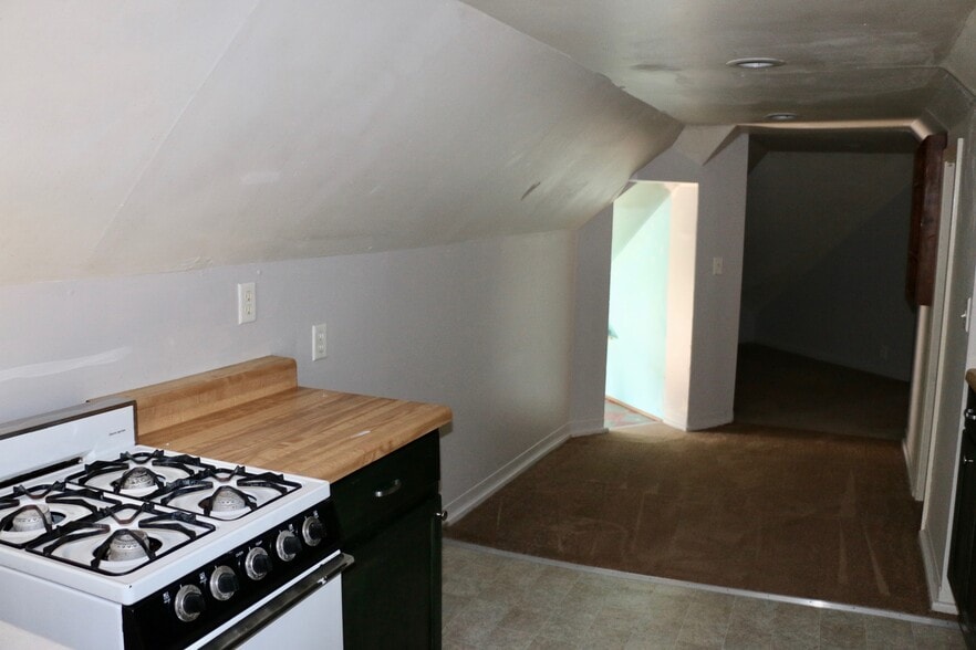 Top Level Kitchen/Living Area - 303 W Pleasant St