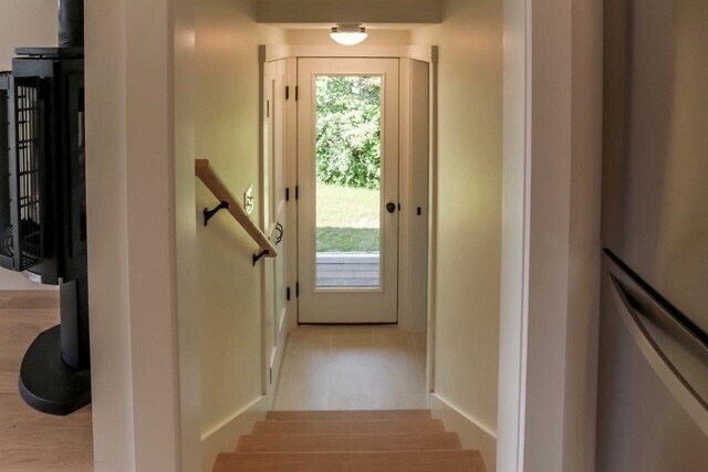 down to half bath and closet - 15 Cedar Point Rd