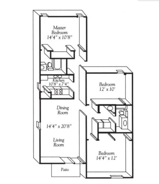 Park Place Apartments Greensboro, NC Apartment Finder