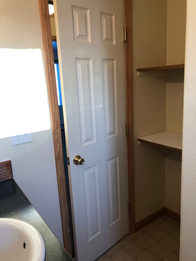Bathroom shelving - 5360 Lake Otis Pky