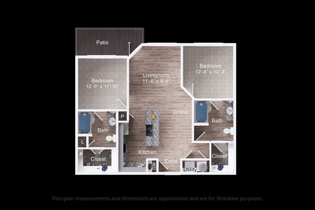 Floorplan - Lofts at Allen Ridge