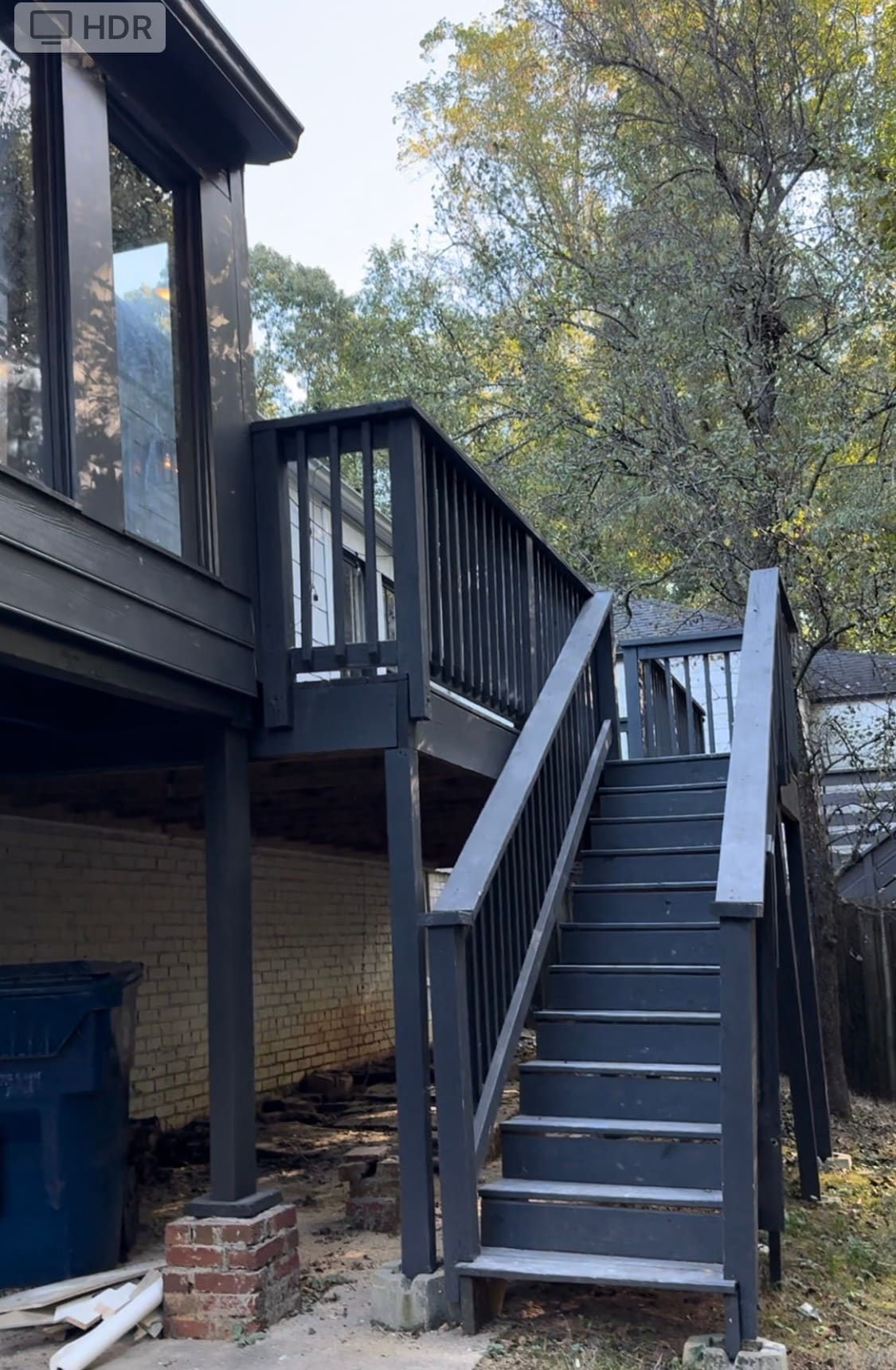 Deck renovate is now black - 1387 Ormewood Ave SE
