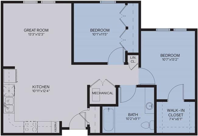 Floorplan - The Residences At Career Gateway